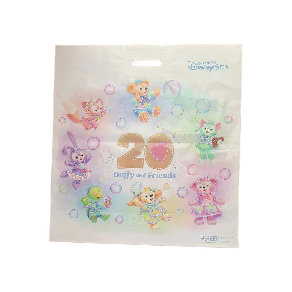 ny　ぬいぐるみチャーム　20周年　カラフルハピネス ダッフィー＆フレンズ 20周年 カラフルハピネス ぬいぐるみ