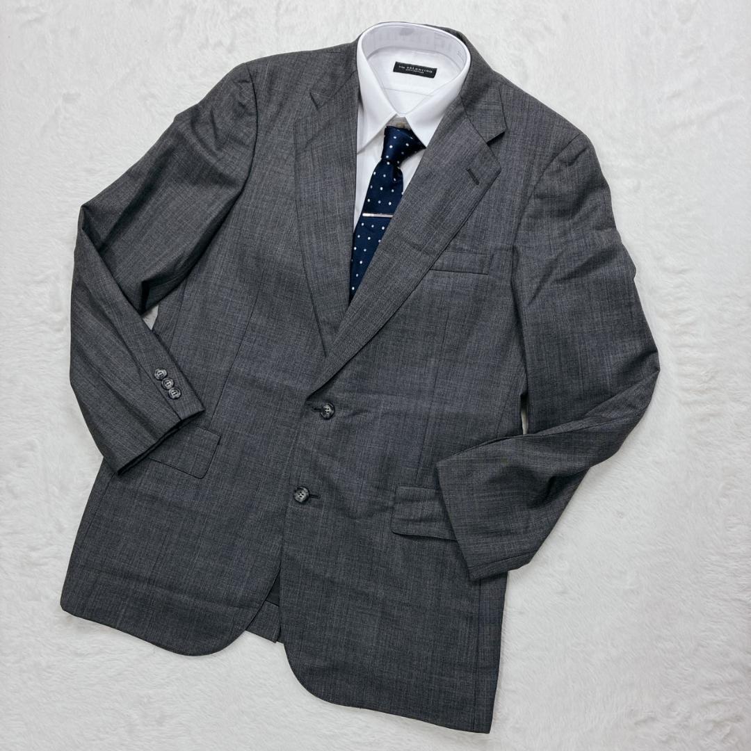 極美品Brooks Brothers セットアップ シングル グレー 背抜き 夏