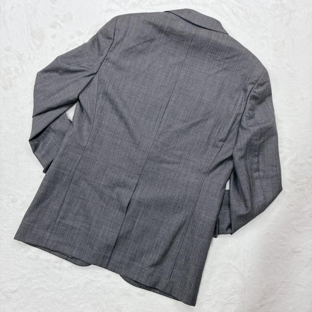 極美品Brooks Brothers セットアップ シングル グレー 背抜き 夏