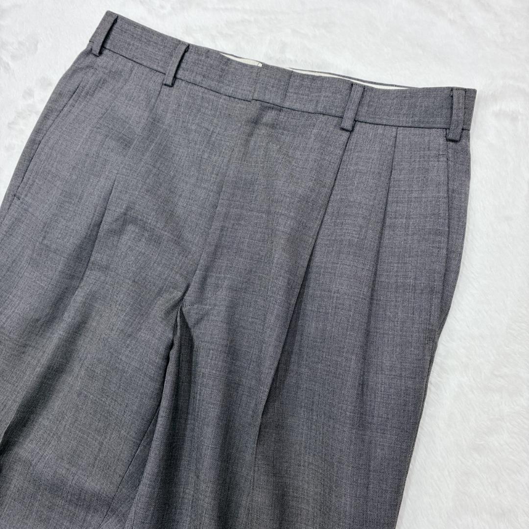 極美品Brooks Brothers セットアップ シングル グレー 背抜き 夏