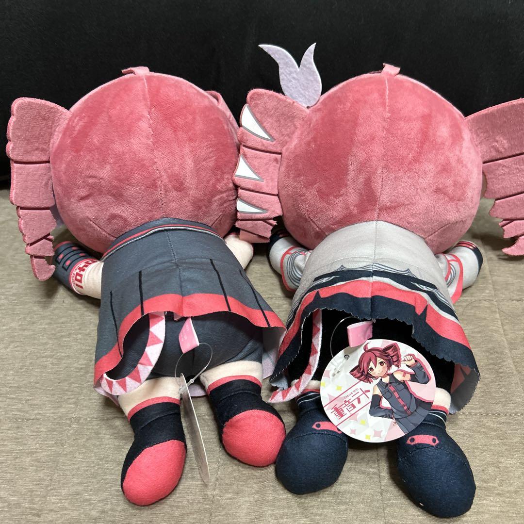 重音テト　くてんこBIGぬいぐるみ2種　ぬいぷりけ　おすわり　マスコット2種