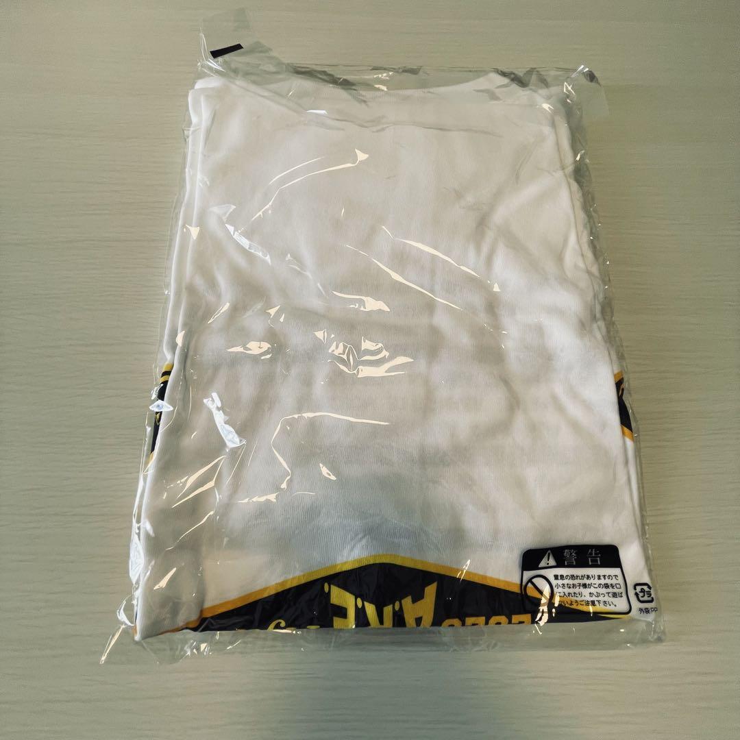 阪神タイガース　2023JERAセ・リーグ優勝記念ビールかけTシャツ　白・黒　M