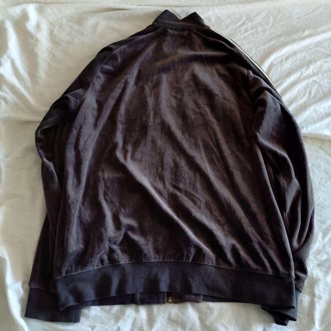 00s adidas　アディダス　トラックジャケット　ベロア　ジャージ　トップス