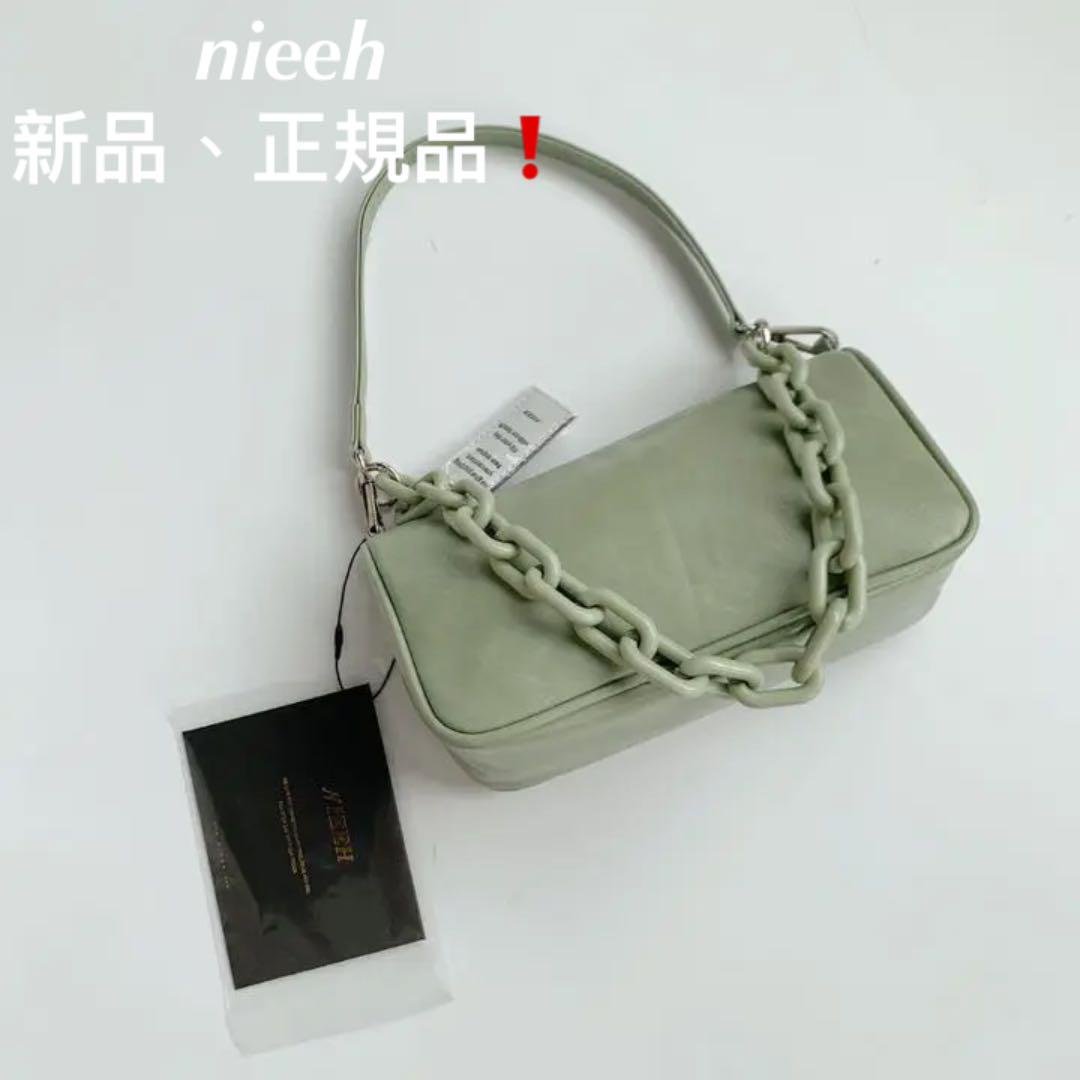 BLACKPINK ジェニ愛用【NIEEH】nvelope Bag☆Olive