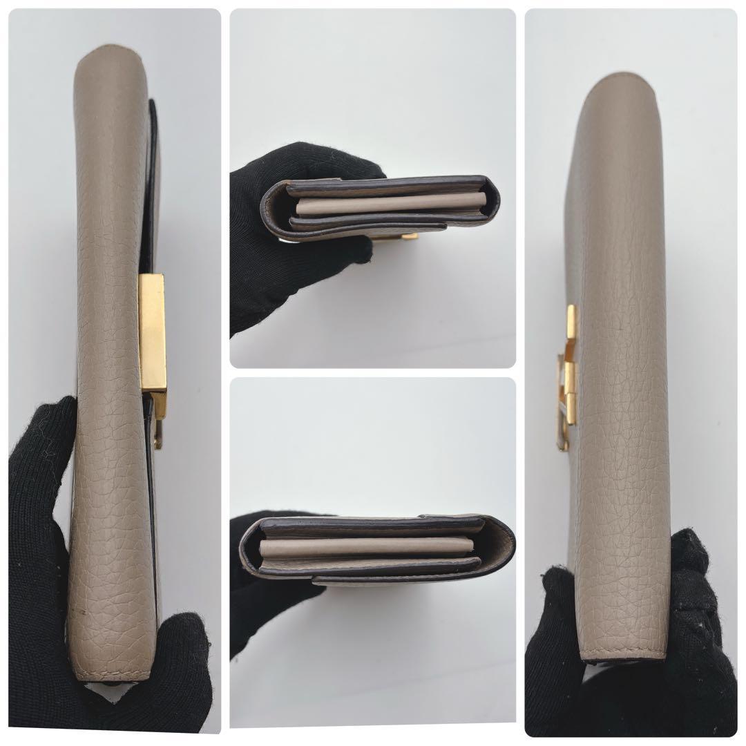 美品　ルイヴィトン　ポルトフォイユ カプシーヌ ブリューム 長財布