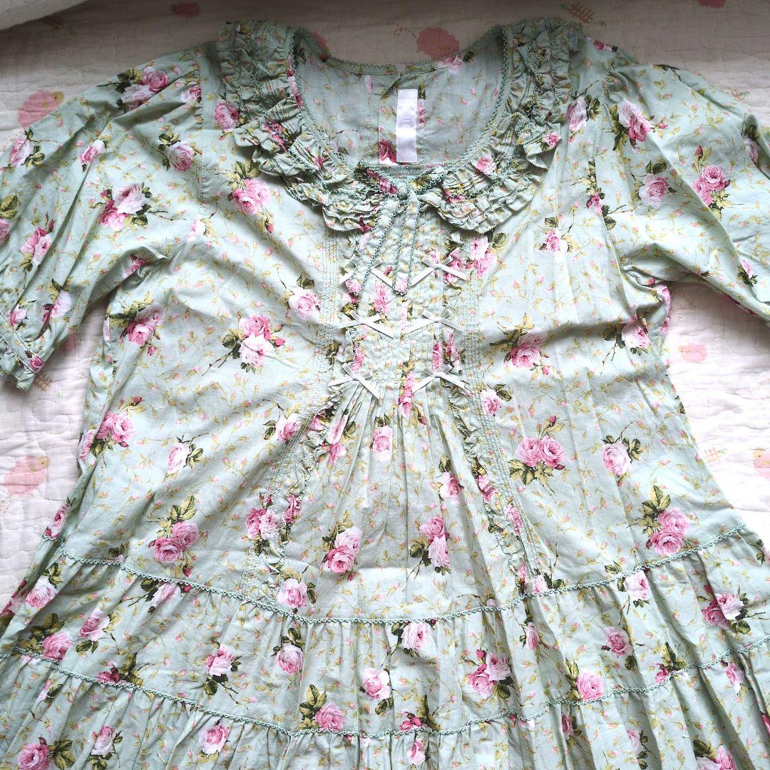 本日限定値下げ！ピンクハウス♥定価79200円ブロッサムローズプリントワンピース