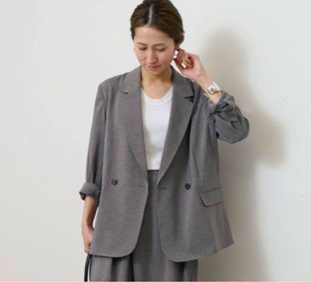 美品　FRAMeWORK 撥水強撚ポリエステルジャケット