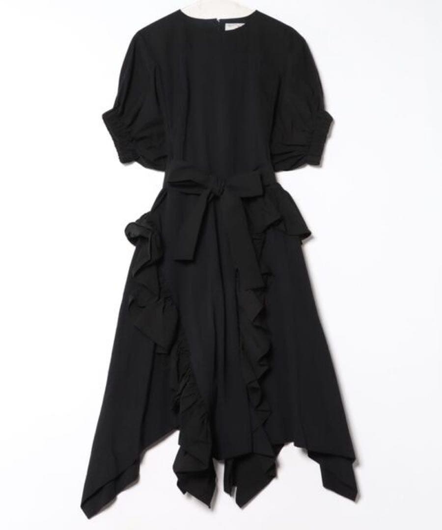 Vivienne Westwood オーガニックボックススリーブフリルドレス