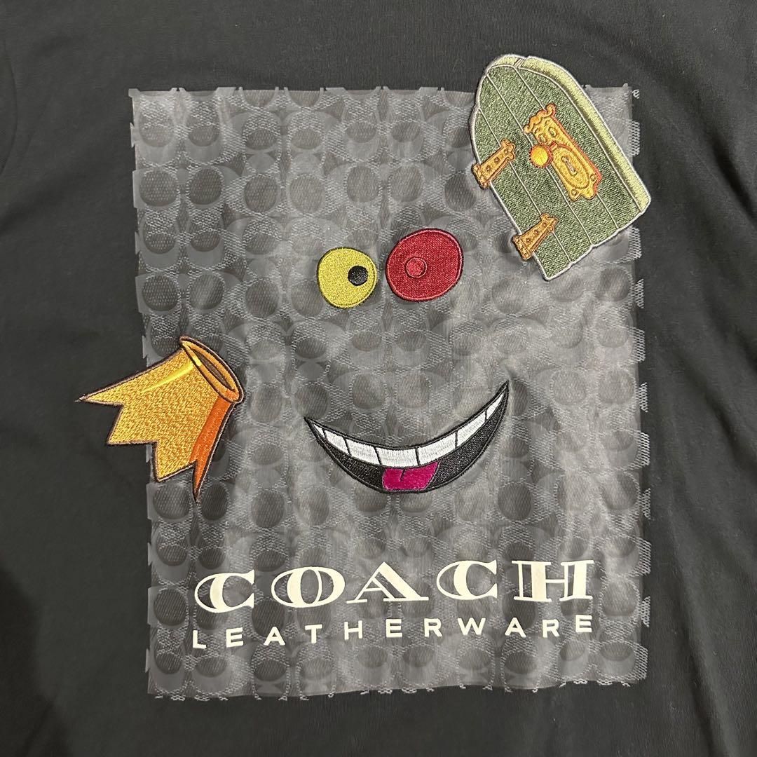 希少】COACH×Disney コラボTシャツ ミッキー ブランドロゴ 野球