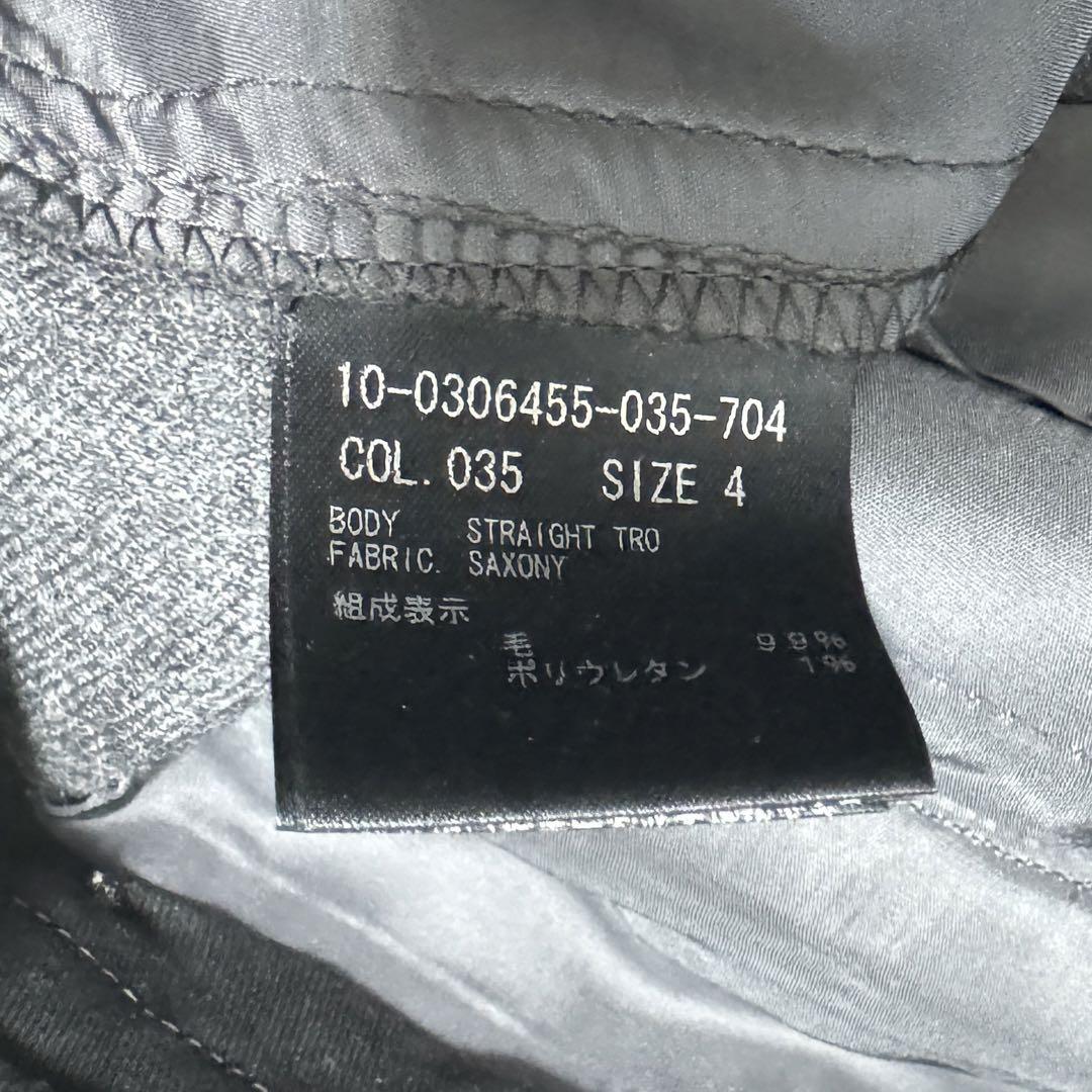 セオリー　theory パンツ　スーツ　セットアップ　ウール　グレー　XL