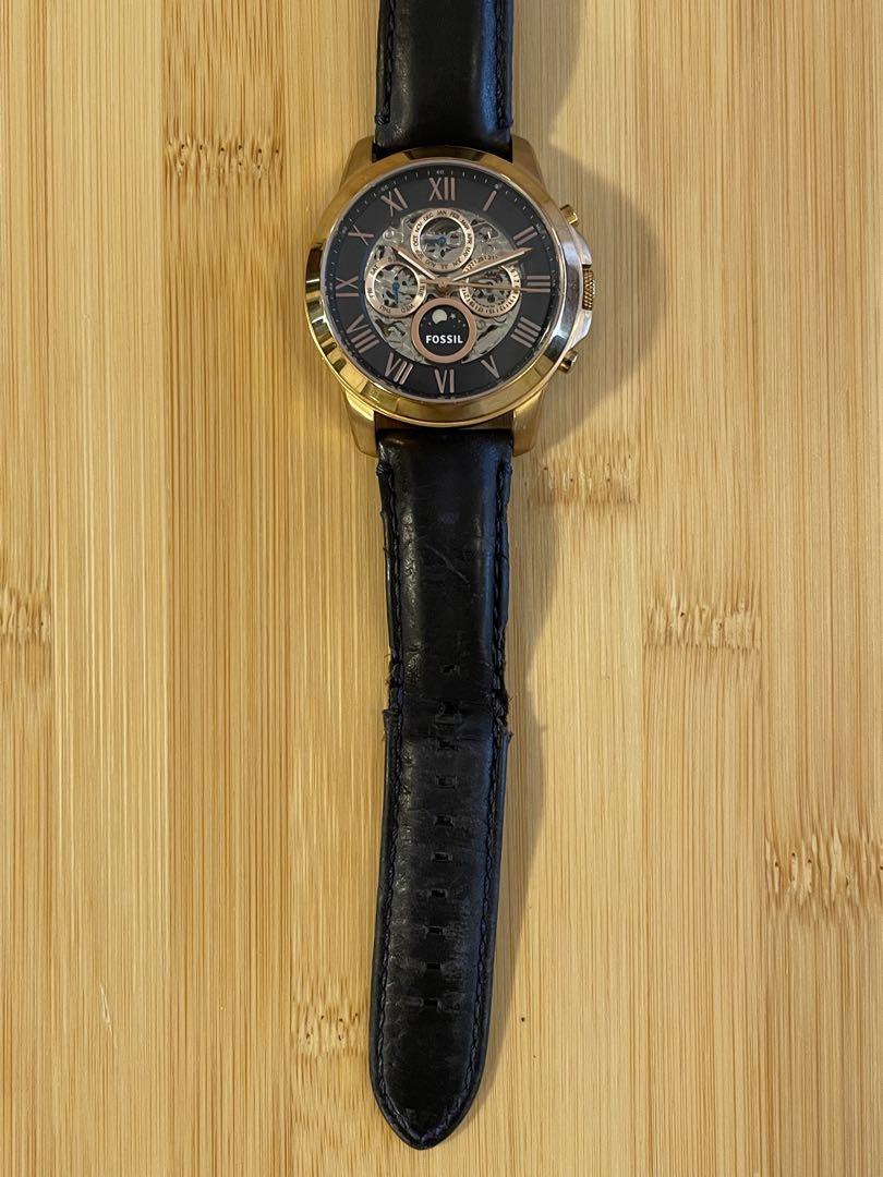 FOSSIL スケルトン自動巻き腕時計 ゴールド/ブラック - メルカリ FOSSIL スケルトン自動巻き腕時計 ゴールド/ブラック - メルカリ