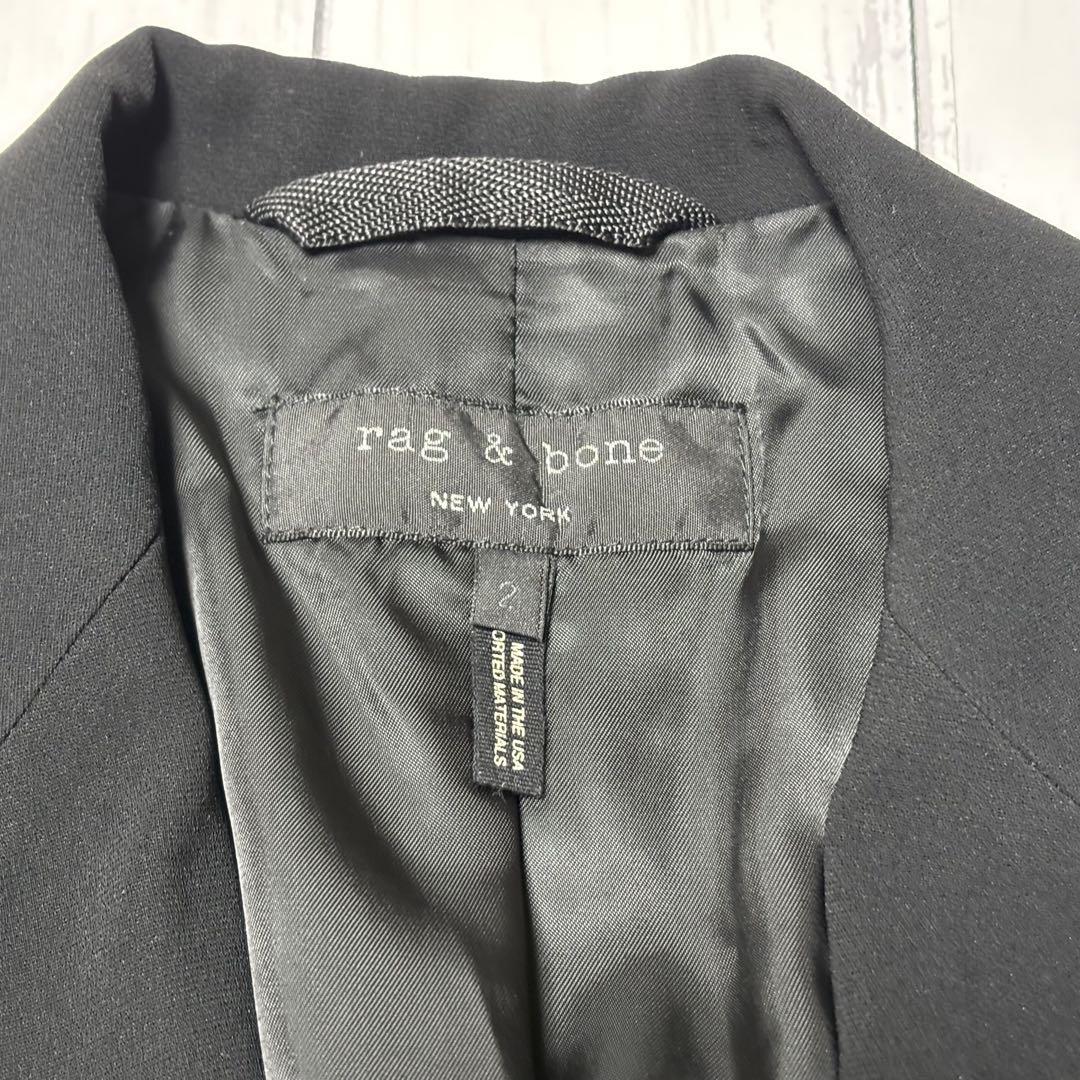 ブランド購入サイト 美品✨rag & bone アメリカ製 光沢 ジャケット サイズ2 - メルカリ ジャケット・アウター
