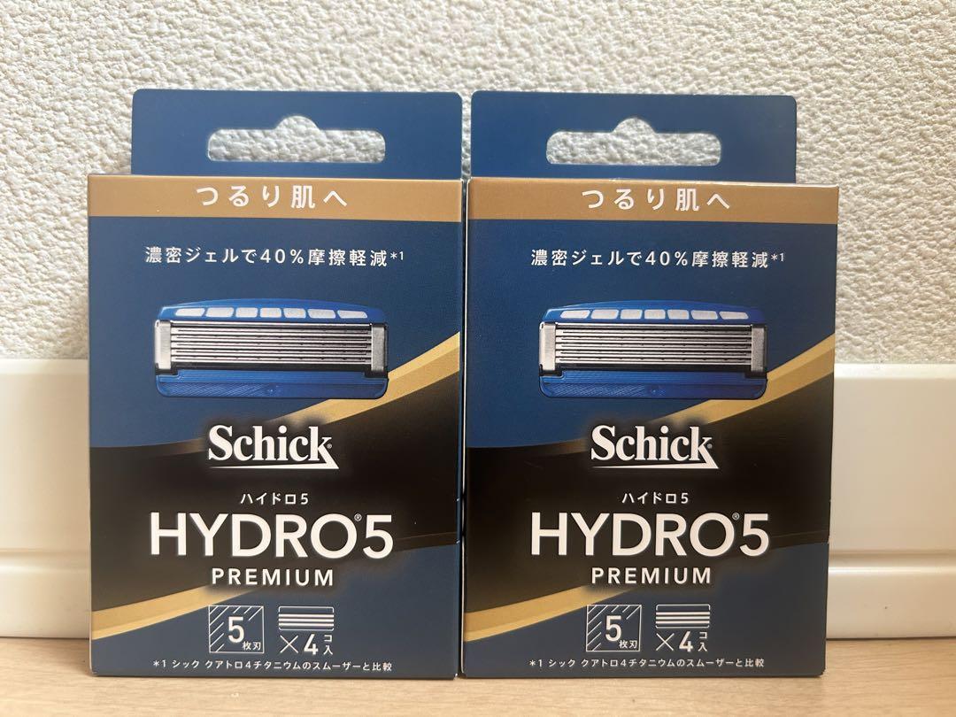 新品未使用 シック ハイドロ5 プレミアム ５枚刃 替え刃 8個