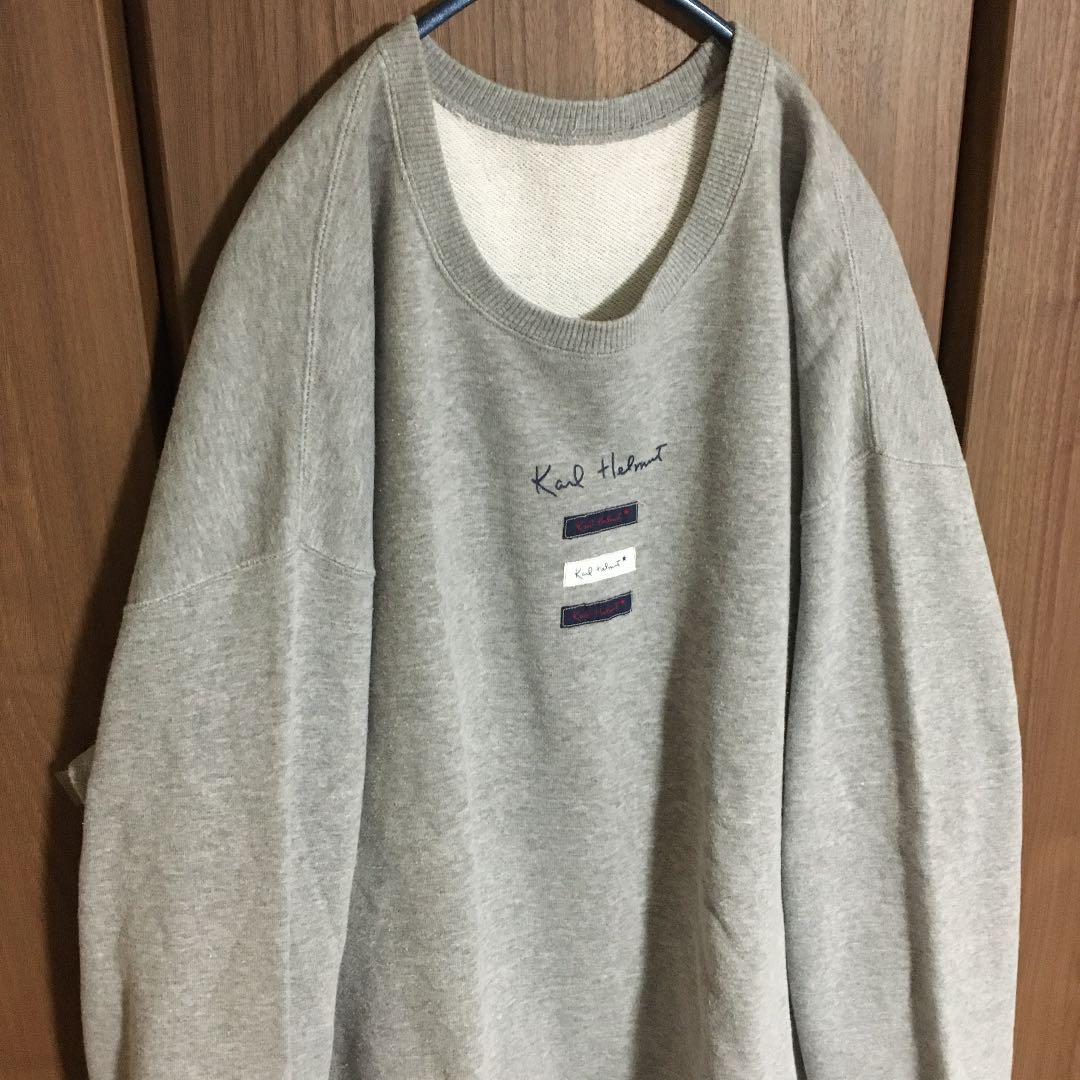 美品 Karl Helmut カールヘルム スウェット トレーナー