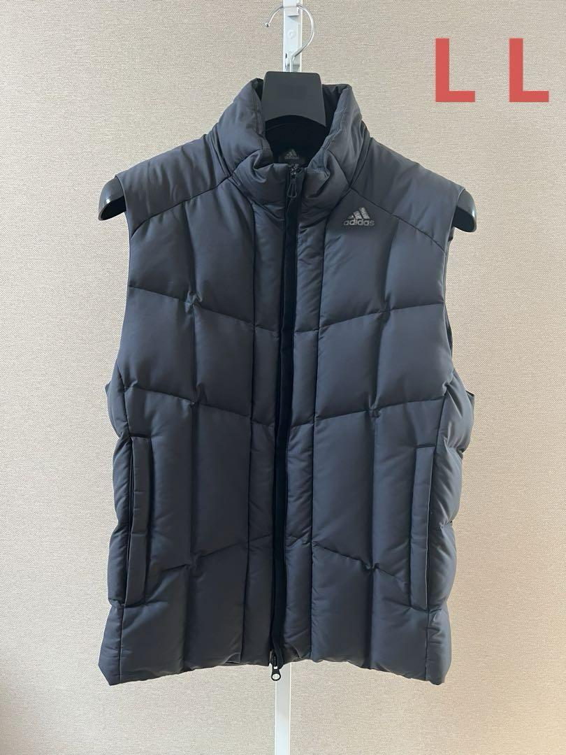 adidas ダウンベスト L L - メルカリ