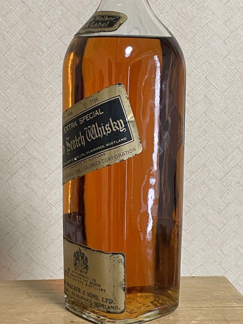 【黒】紋章！70年代★稀少品★ジョニーウォーカーブラックラベル★古酒★ウイスキー