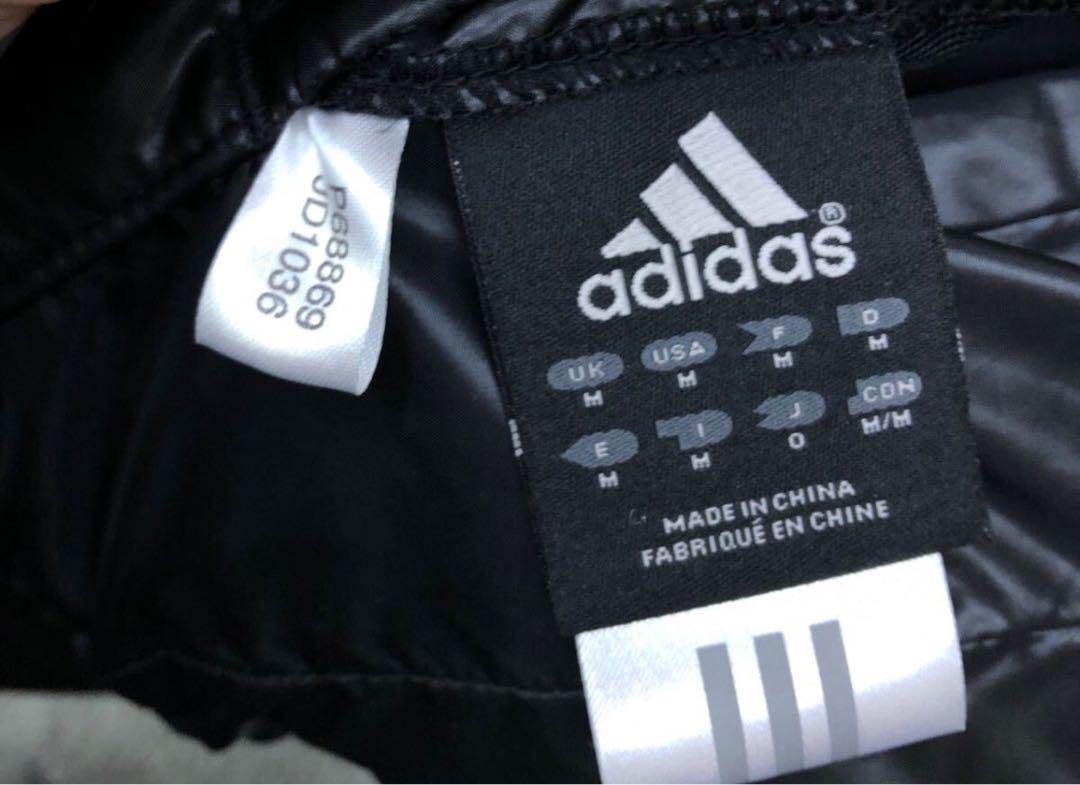 adidas フリース裏地付きジャケット