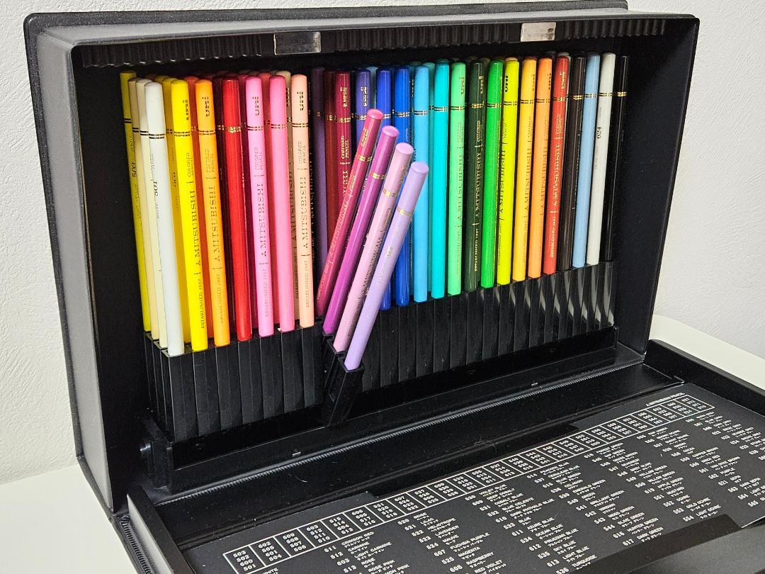 uni COLORED PENCIL ユニカラー100色色鉛筆