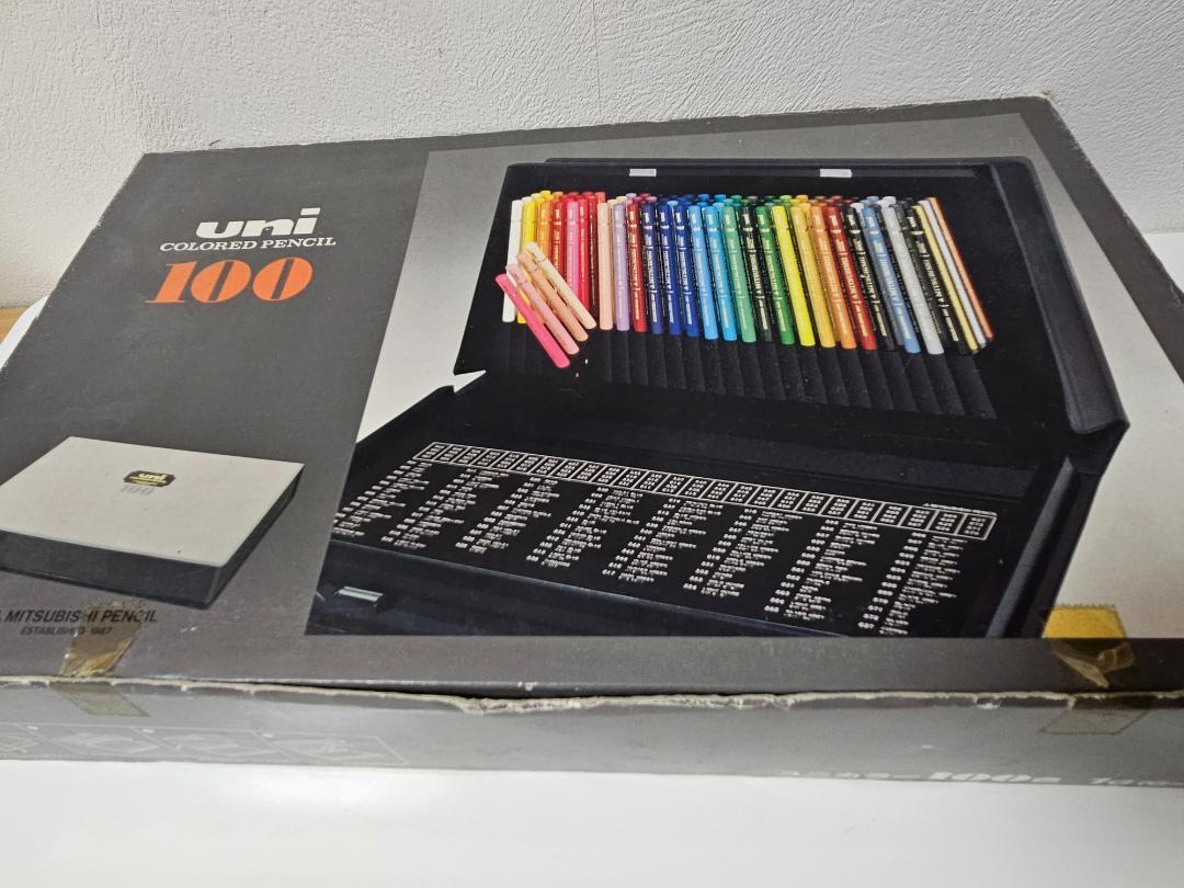 uni COLORED PENCIL ユニカラー100色色鉛筆