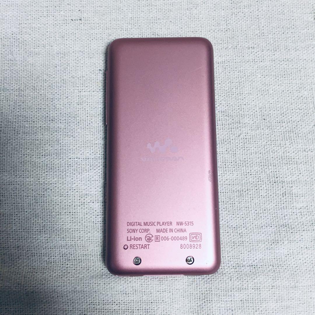 SONY ウォークマン NW-S315 16GB ピンク