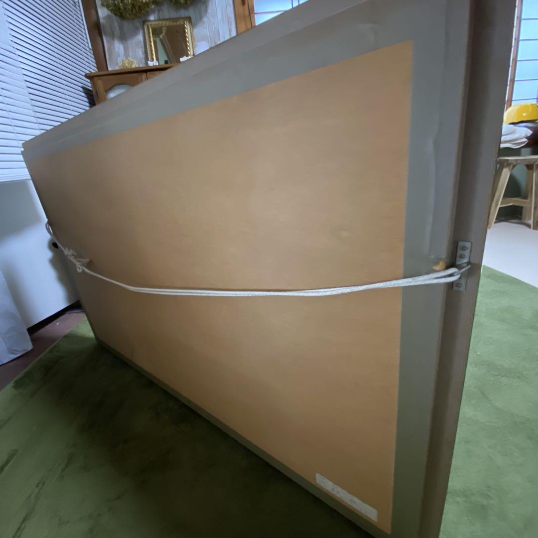 シム・シメール「最後の抵抗」 シルクスクリーン size約１１１ｘ６９㌢　ART
