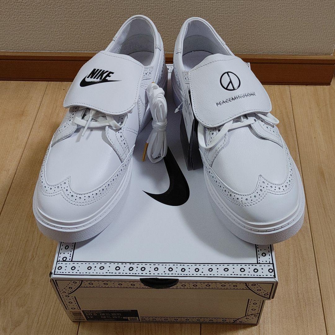 新品28.5　PEACEMINUSONE×NIKE Kwondo1 White