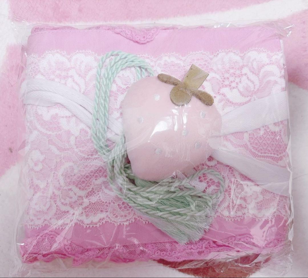 To Alice いちごギンガムチェック浴衣セット ピンク