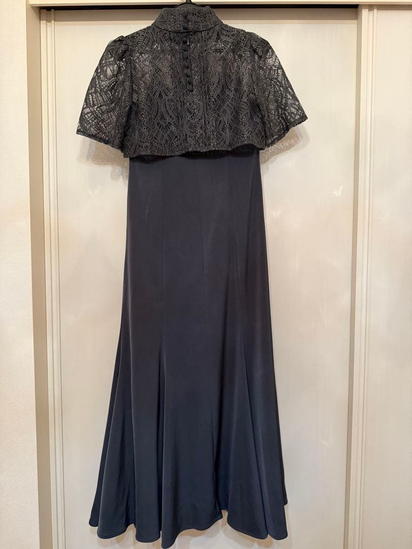 Dorry Doll パーティードレス Sサイズ アッシュネイビー