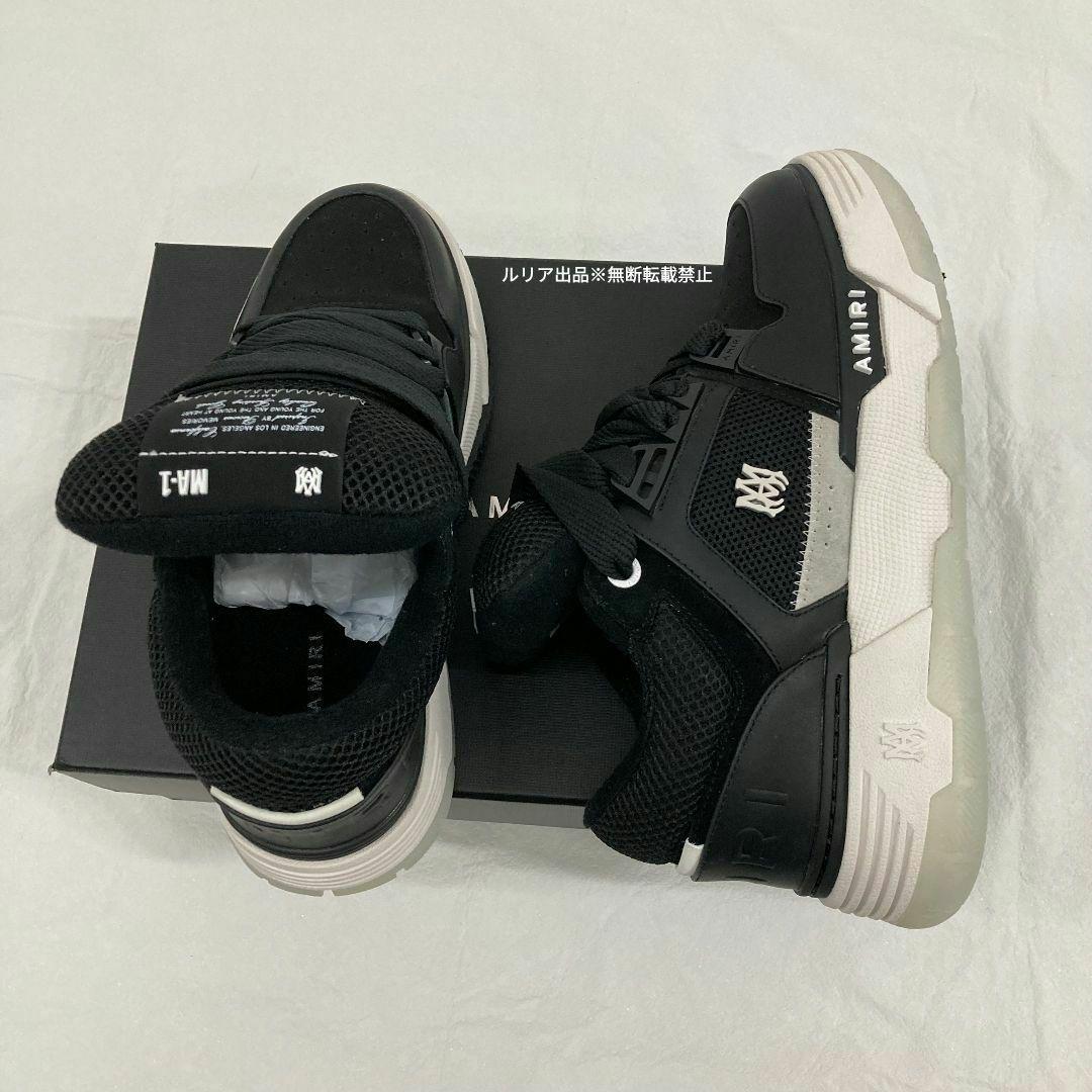 AMIRI スニーカー 黒レザーモデル