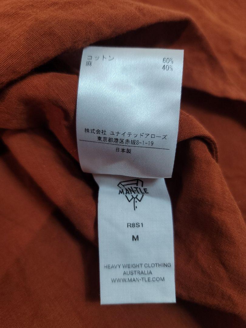 MAN-TLE /Paraffin Wax Coating REGULARシャツ