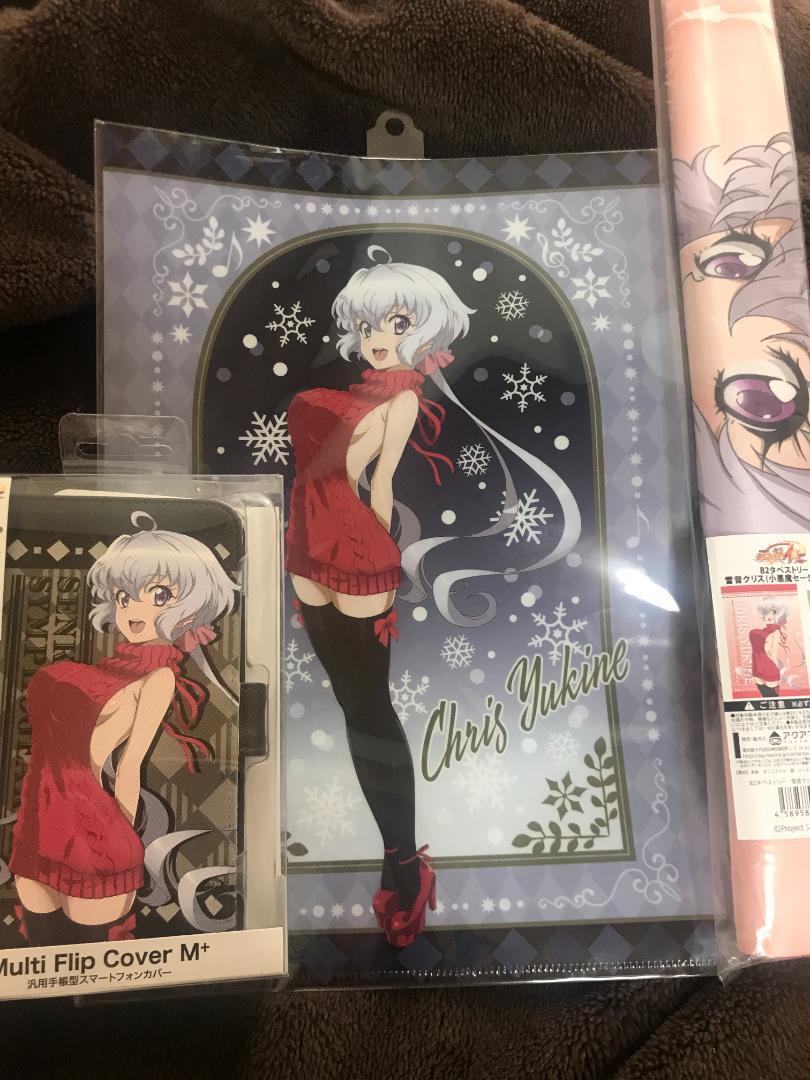 戦姫絶唱シンフォギア 雪音クリス 小悪魔セーターstyleグッズ 3点セット