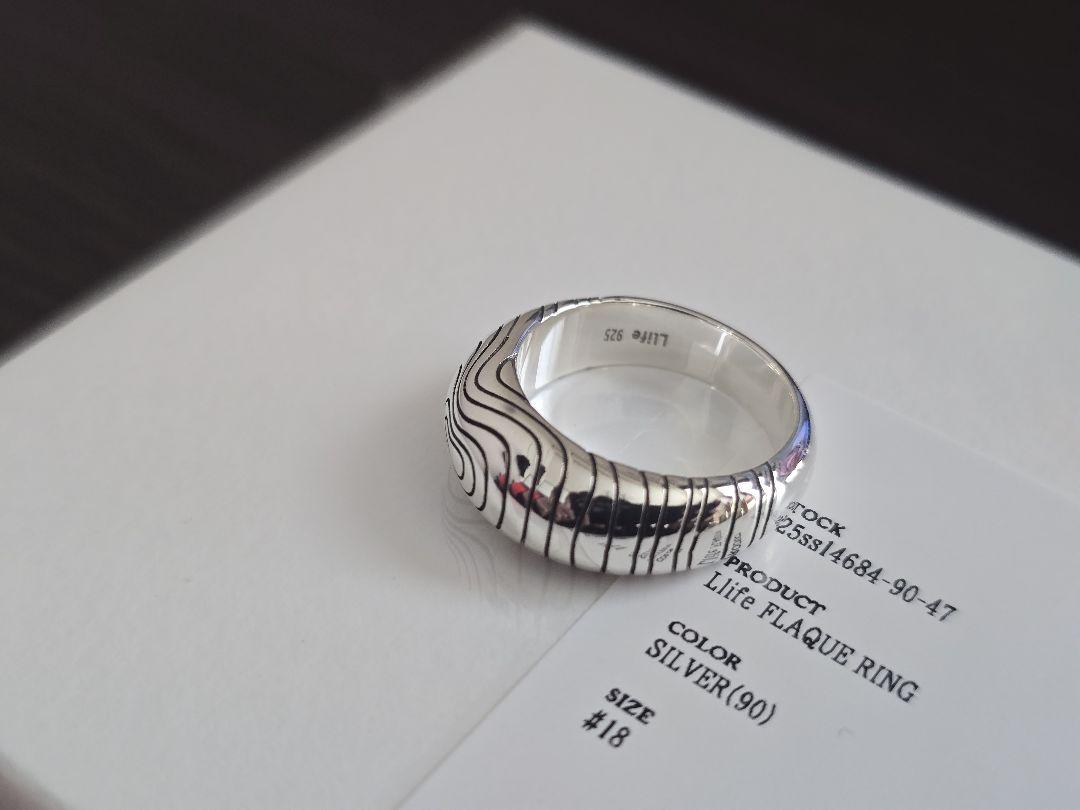 Llife FLAQUE RING シルバーリング(リドム LIDNM)