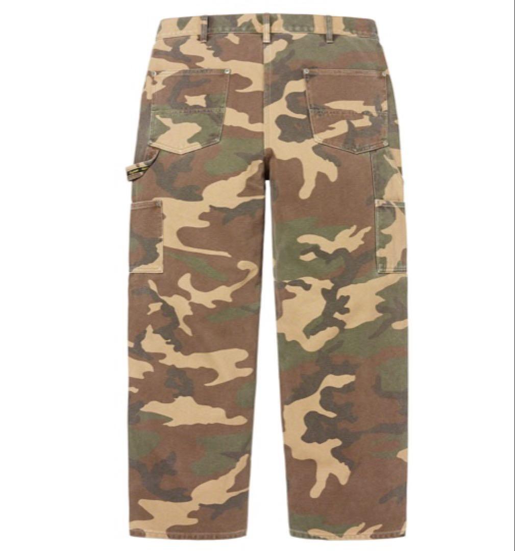 パンツ Supreme Camo Double Knee Painter Pants