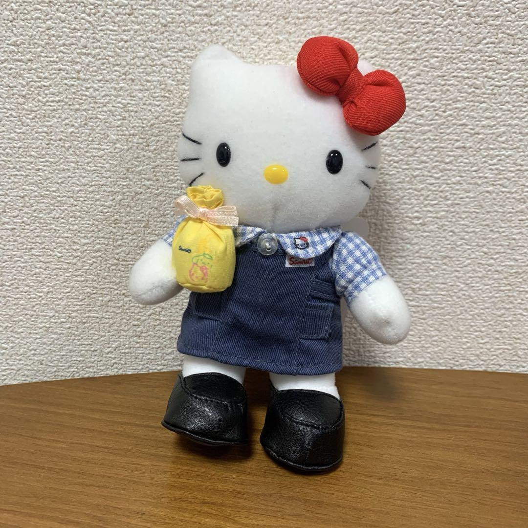 希少レア　ハローキティ　ぬいぐるみ　制服シリーズ　まとめ売り　平成レトロ サンリオ ハローキティ ローソン制服ぬいぐるみ 平成レトロ レア