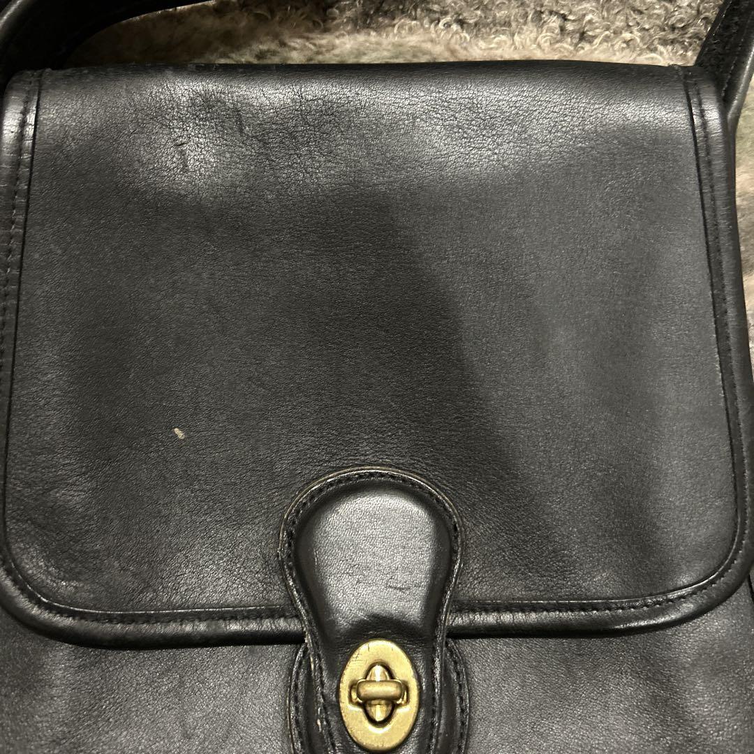 オールドコーチ　ショルダーバッグ　ヴィンテージ　ターンック　coach