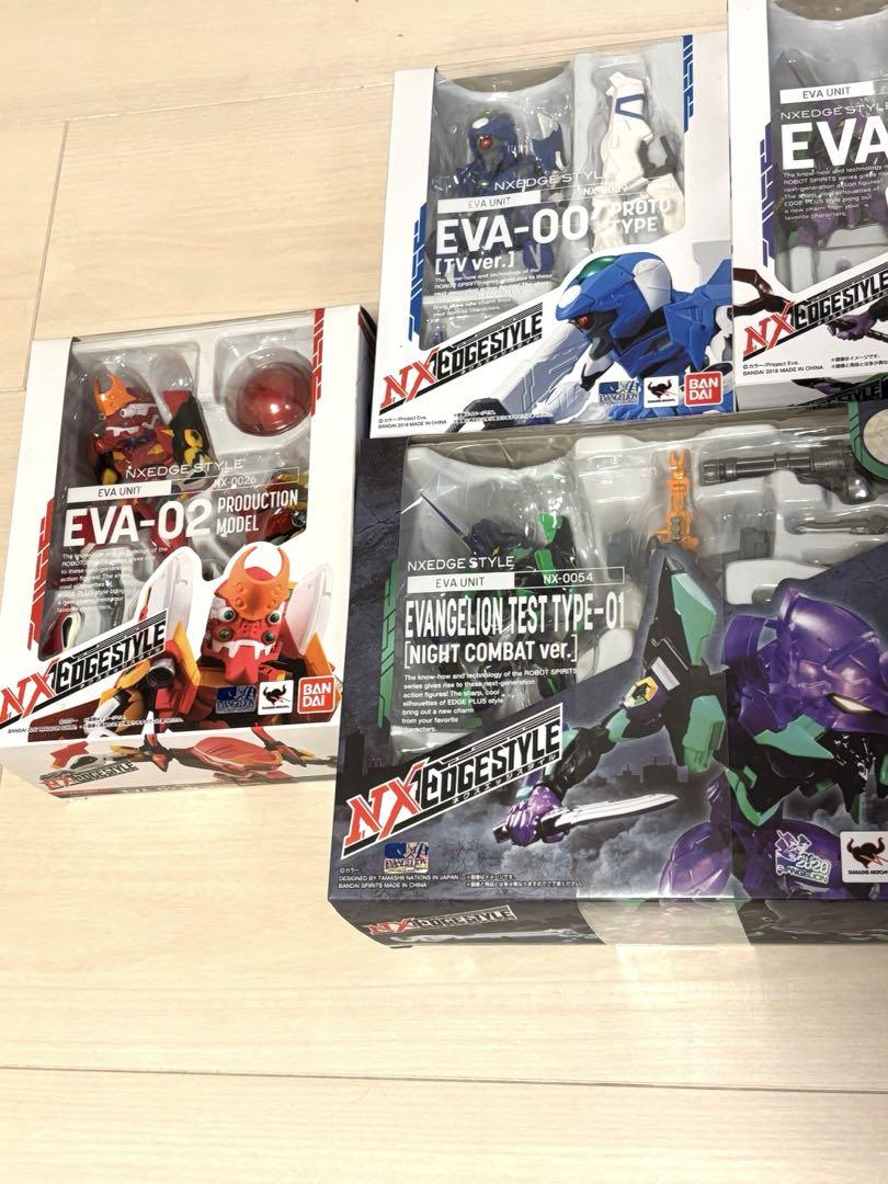 エヴァンゲリオンNXエッジスタイルフィギュア 6体セット