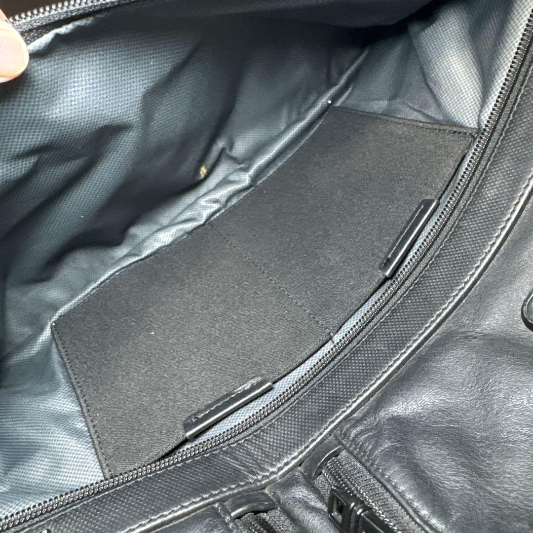 美品　トゥミ　tumi ビジネスバッグ　オールレザー　2way ブラック