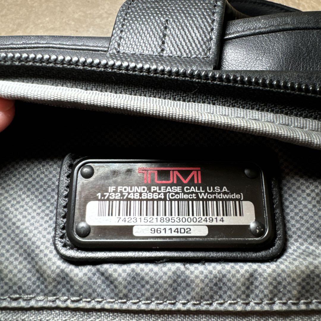 美品　トゥミ　tumi ビジネスバッグ　オールレザー　2way ブラック