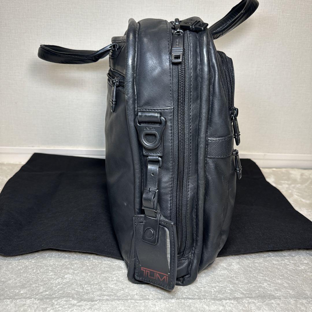 美品　トゥミ　tumi ビジネスバッグ　オールレザー　2way ブラック