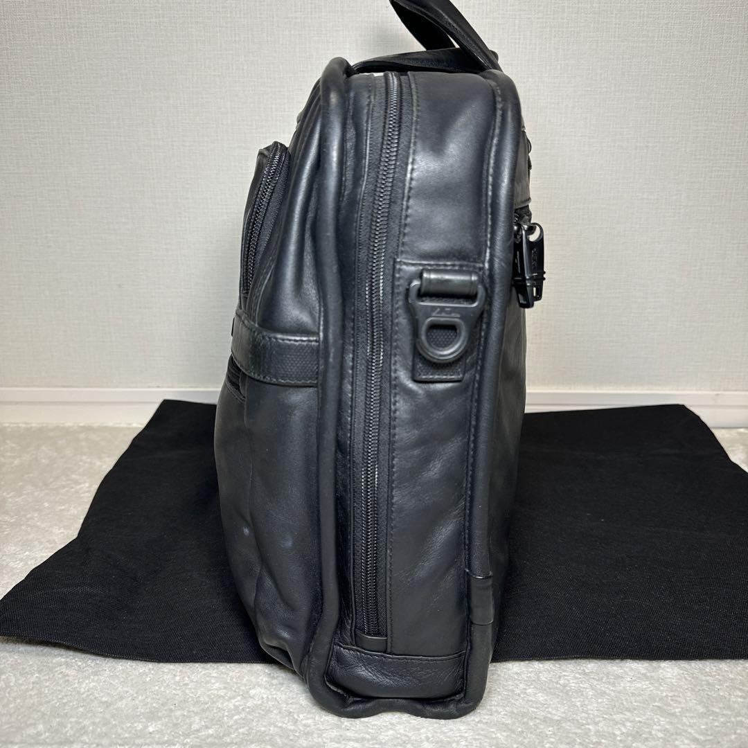 美品　トゥミ　tumi ビジネスバッグ　オールレザー　2way ブラック
