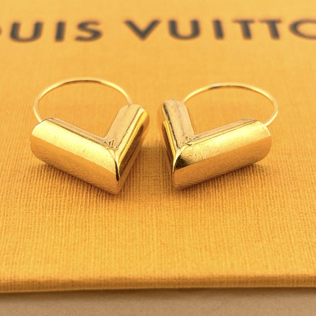 ✨美品✨ ルイヴィトン エッセンシャルV フープイヤリング