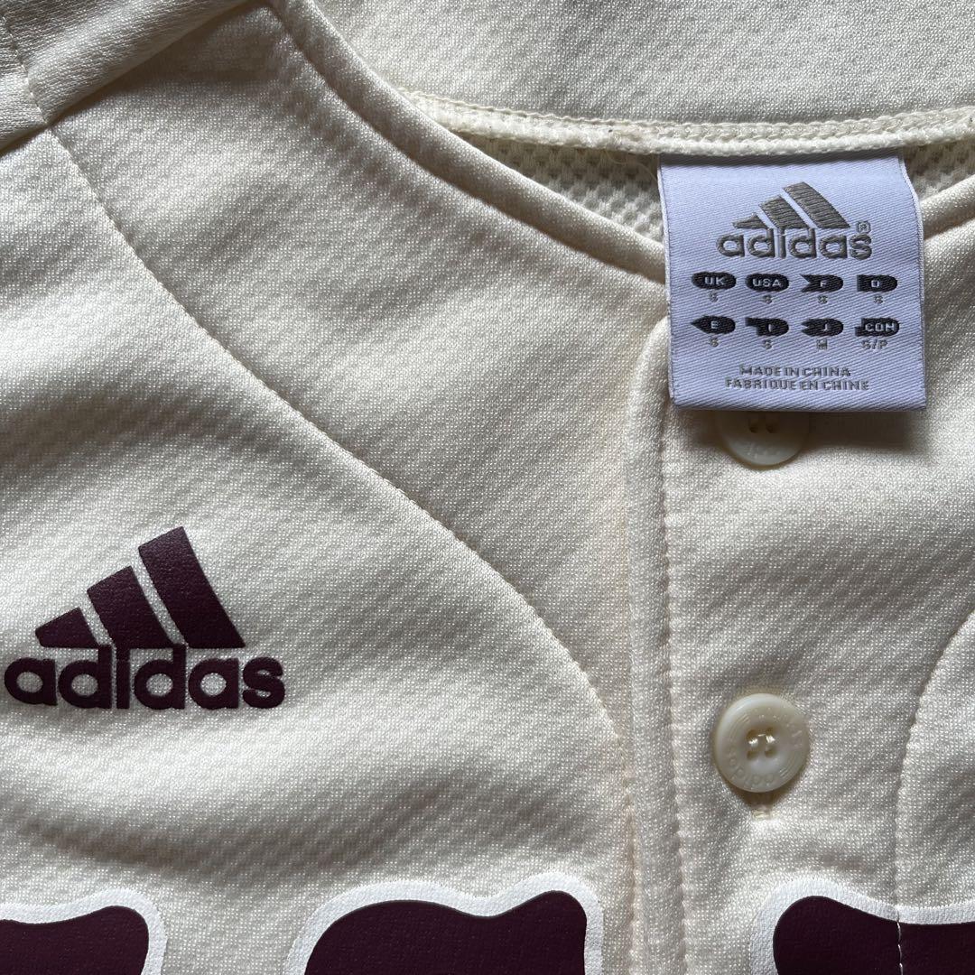 adidas アディダス 早稲田大学 野球部 応援用 レプリカ ユニフォーム M