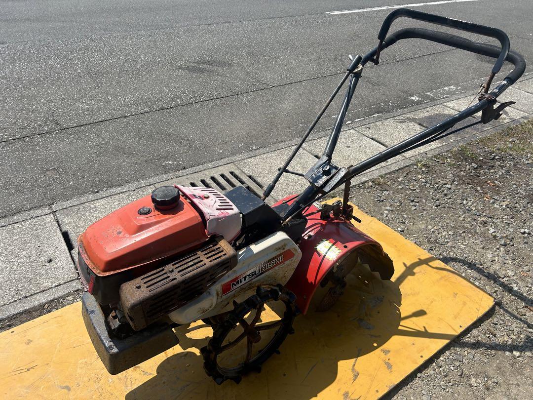三菱　管理機 MMR60 正逆回転 畝立て3.5馬力作業幅550 耕運機　動画有