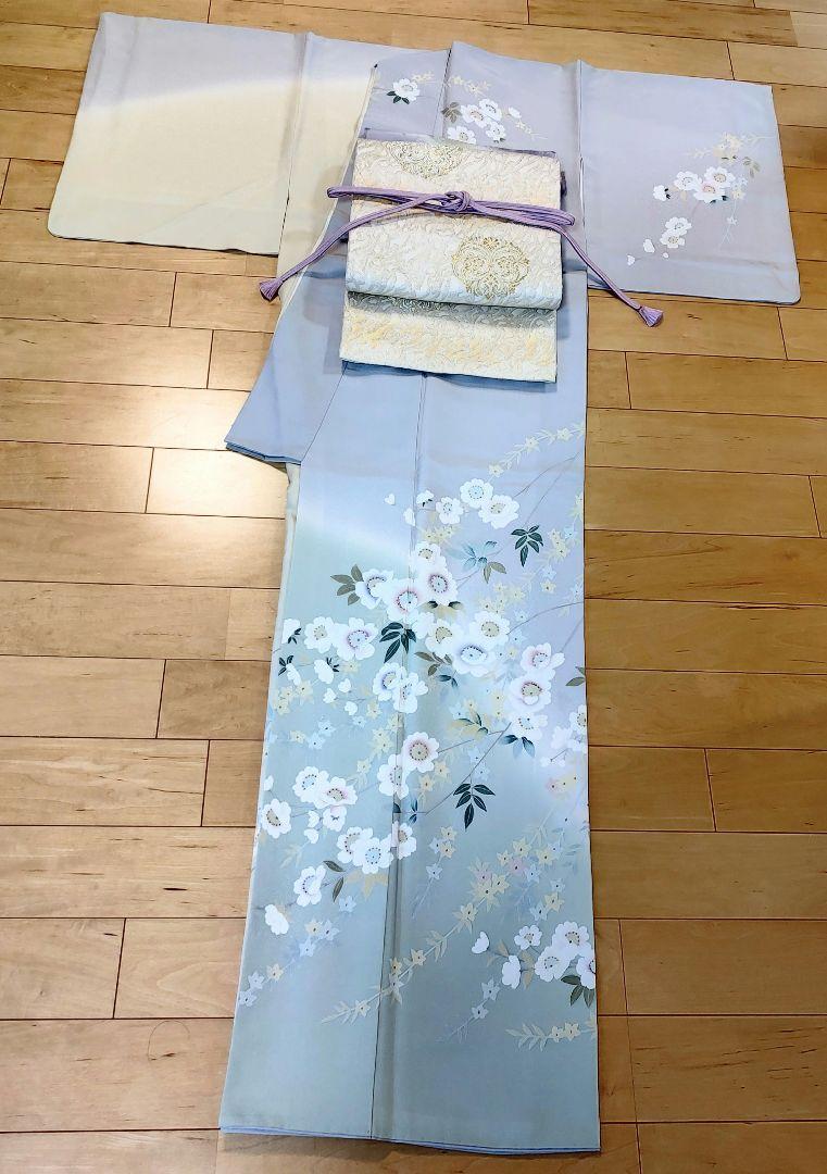 作家物友禅 袋帯