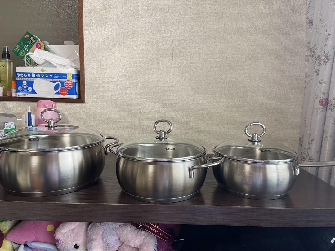 Fissler 24cm, 20cm,18cm フィスラー