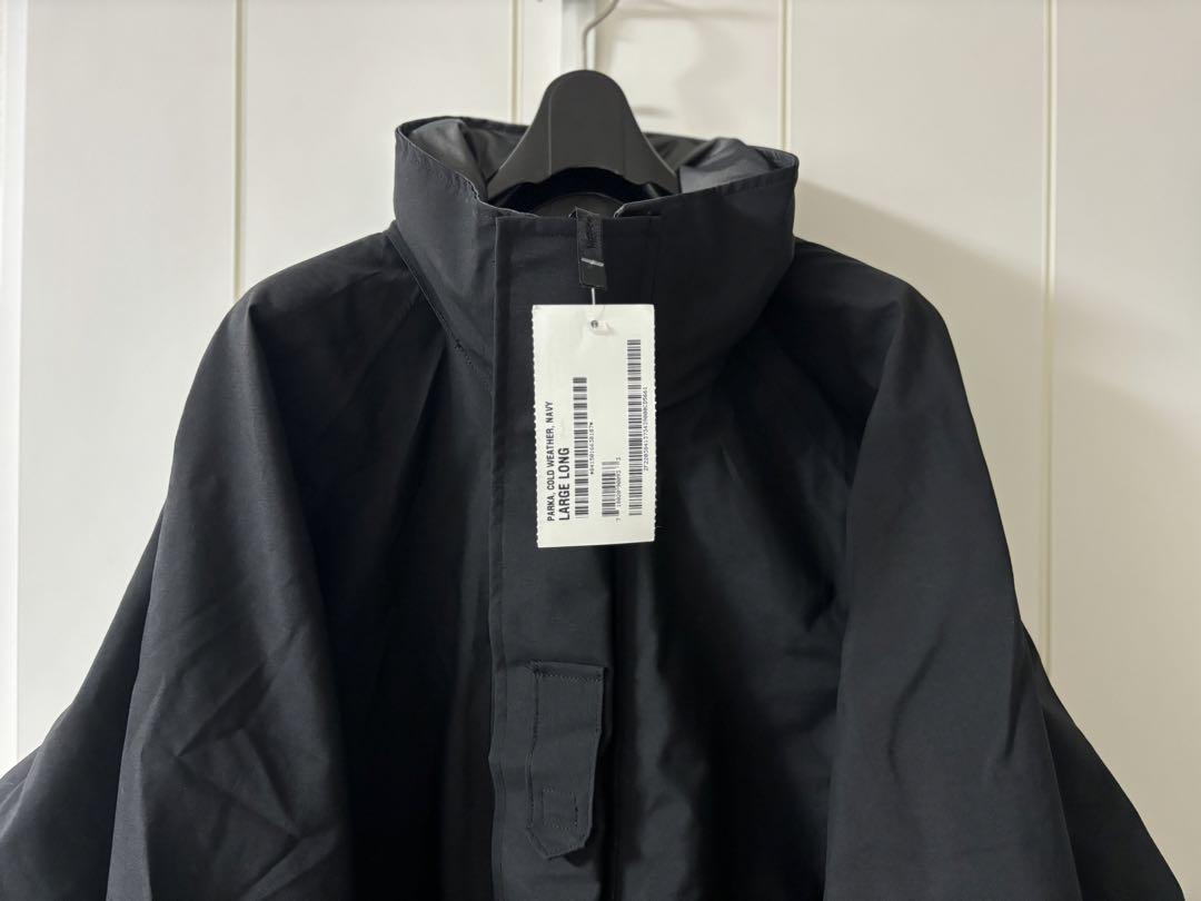 未使用【米軍実物】U.S.NAVY【ECWCS】【COLD WEATHER PARKA NAVY】黒【ゴアテックスパーカー】【S-R】USN  千葉県八千代市勝田台の古着屋ノーウェイホーム