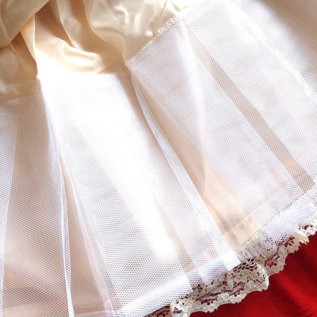 新品 メタモルフォーゼ 夜会シリーズ バッスルスカート 生成り ラッセルレース 新品 メタモルフォーゼ 夜会シリーズ バッスルスカート 生成り ラッセルレース