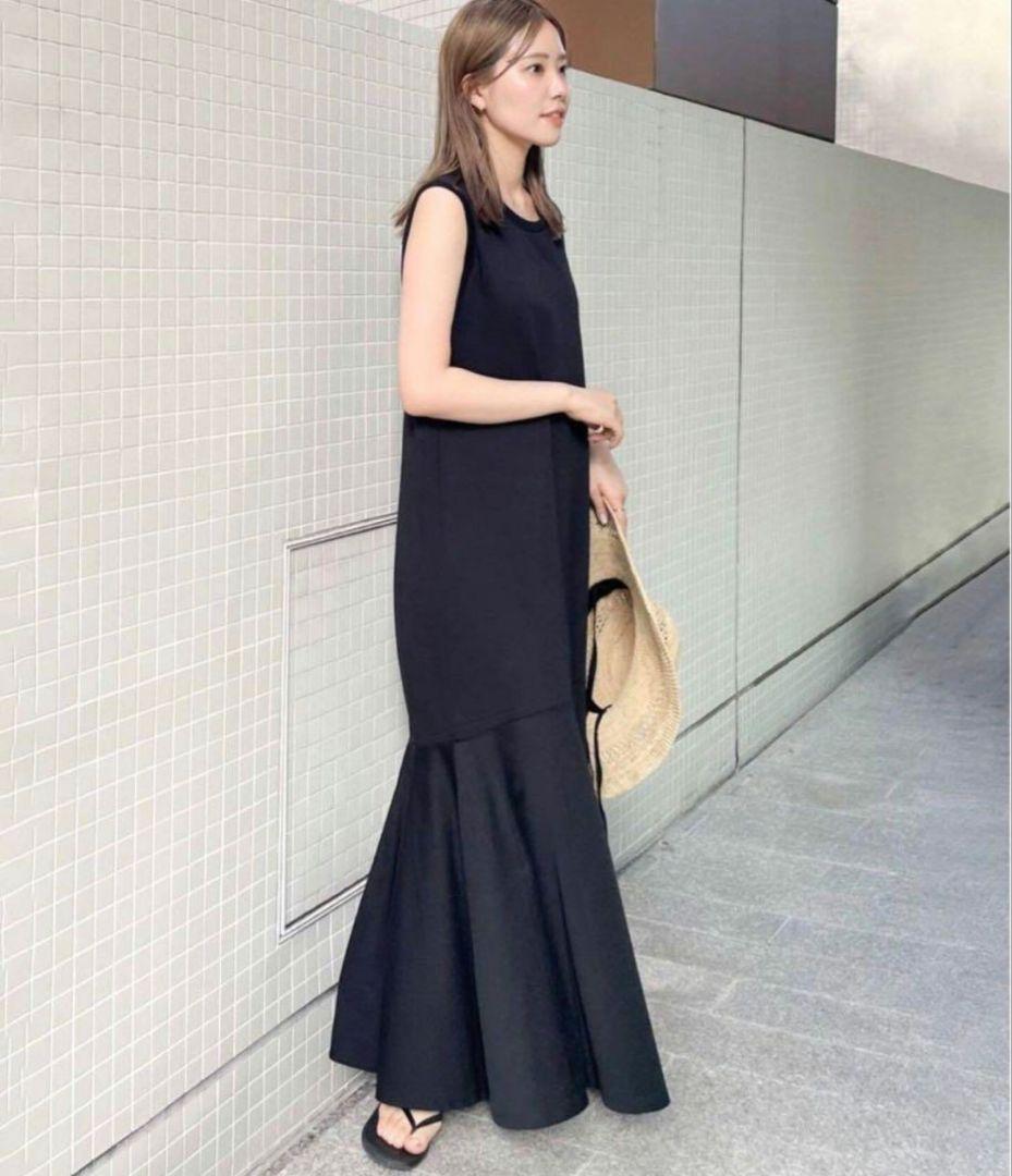 プラージュ ティアードノースリーブワンピース 38M Plage WWW_OLIVIERBERNSTEIN_COM