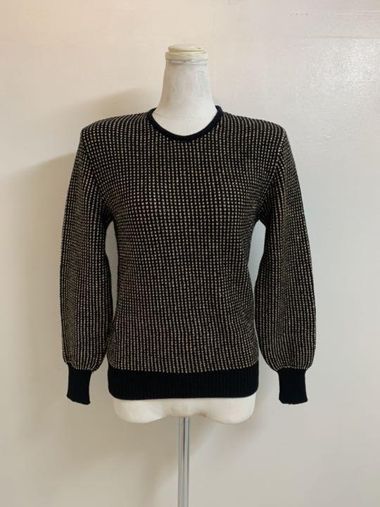 OLD GUCCI オールドグッチ g.gucci ウールメタリックラメ ニット