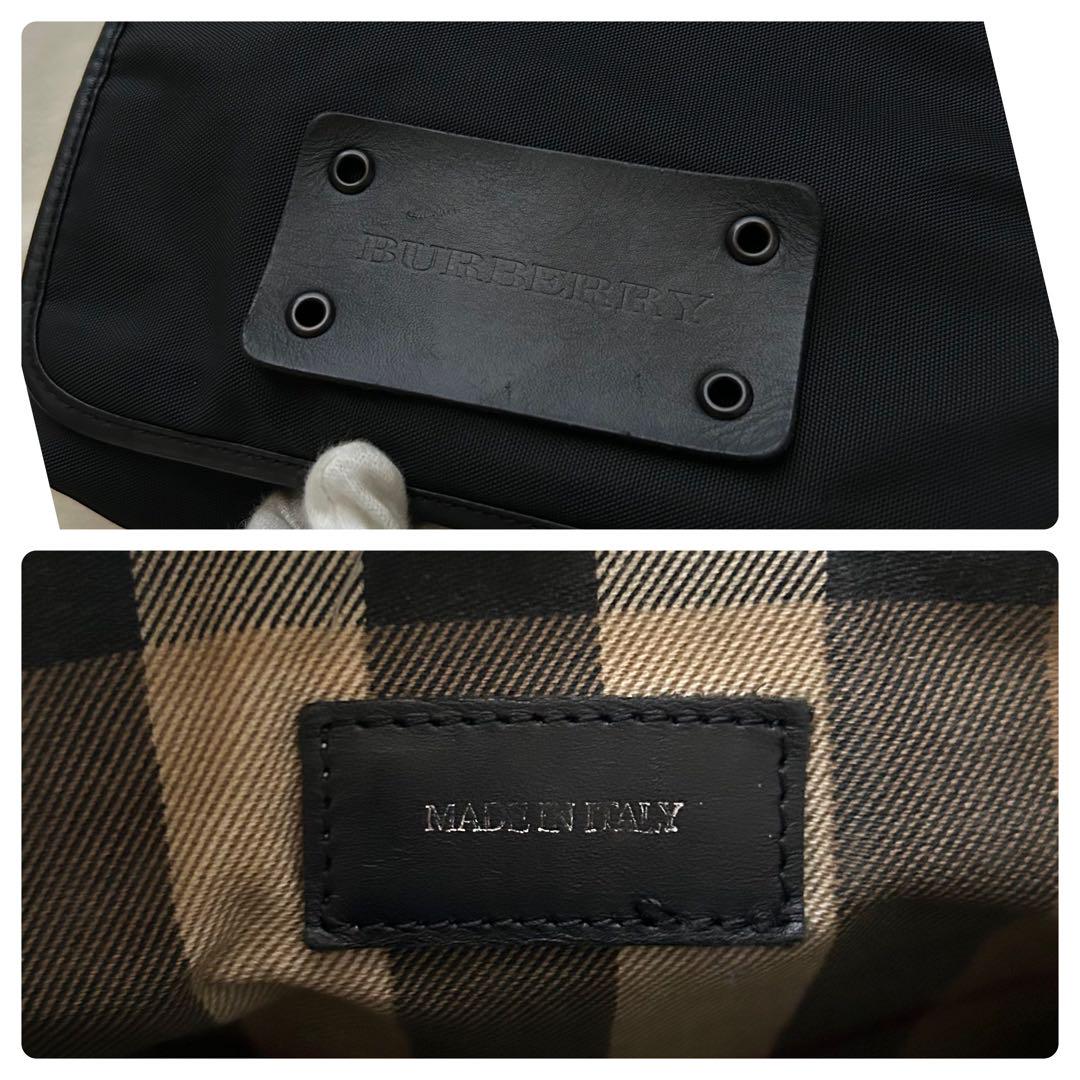 Burberry バーバリー ショルダーバッグ 黒